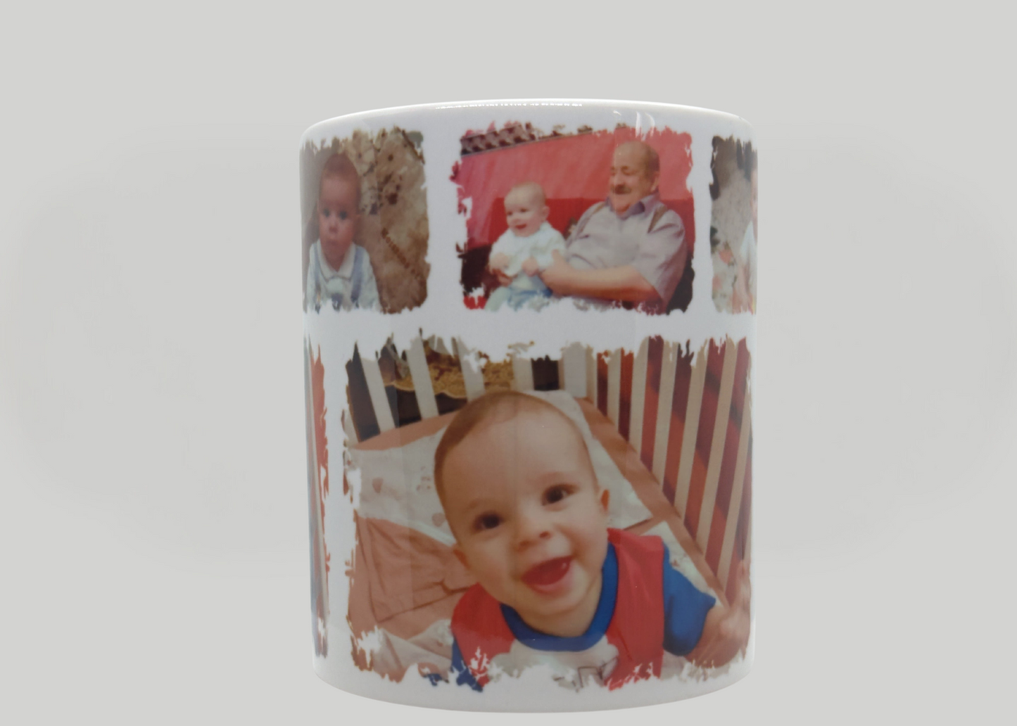 Custom Personalised Photo Collage Mug