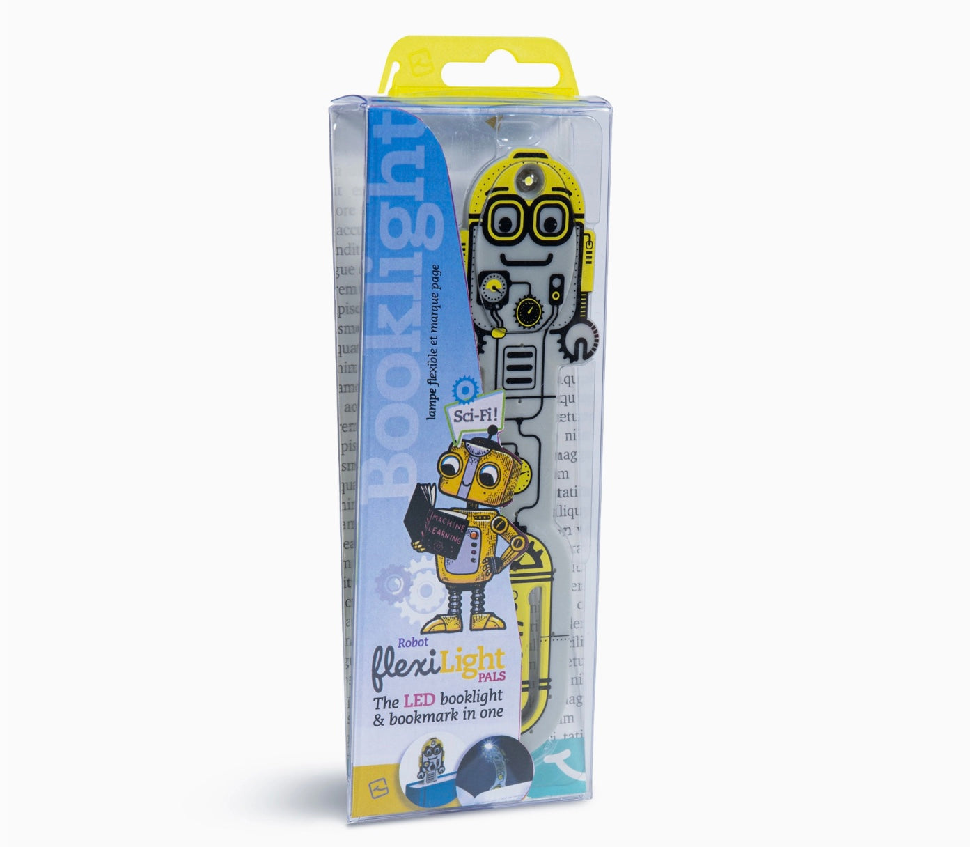 Robot Flexilight Led 2 in 1 Reading Book Light/Bookmark