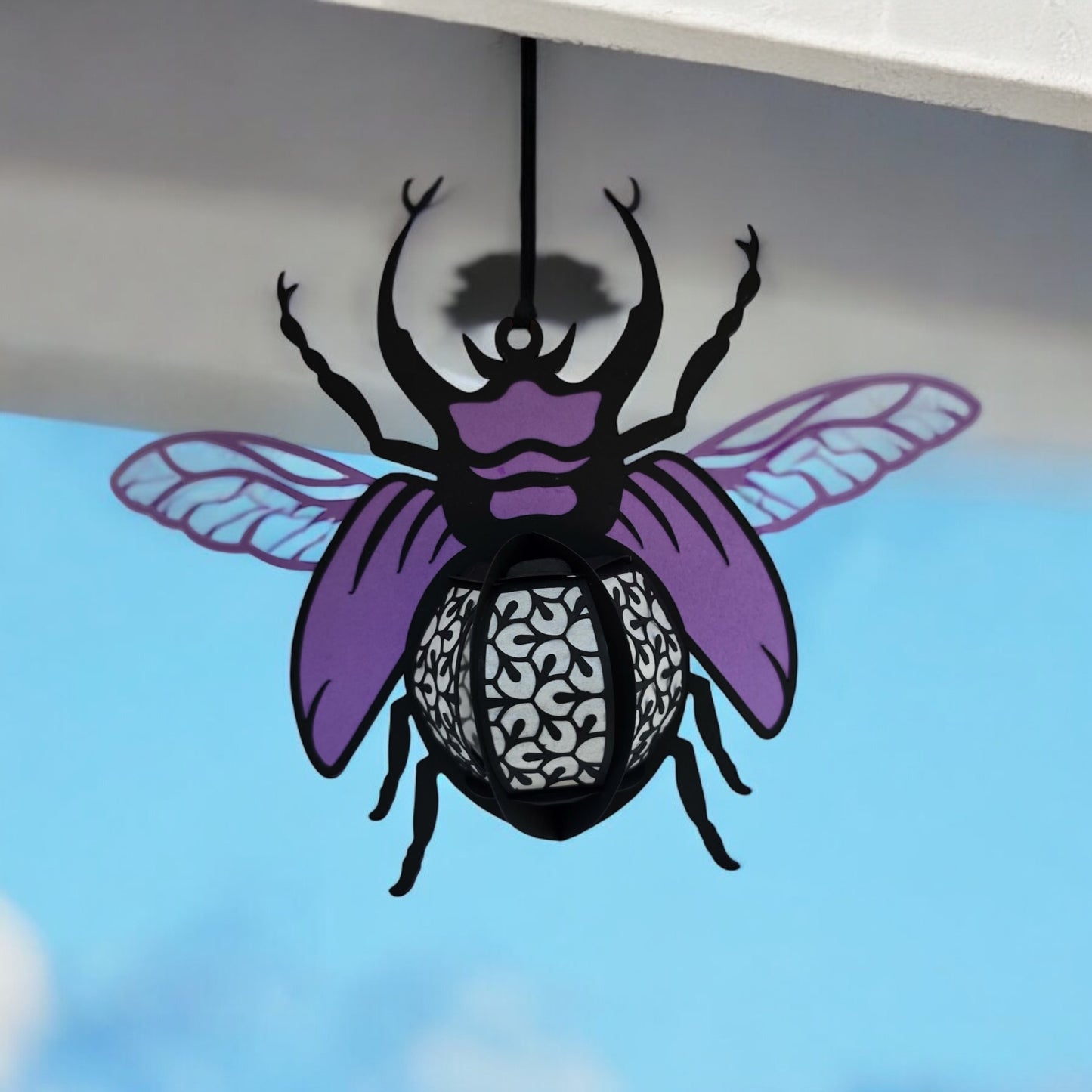 Beetle, Bee and Insect 3D Shadow Box LED Light Up Lantern