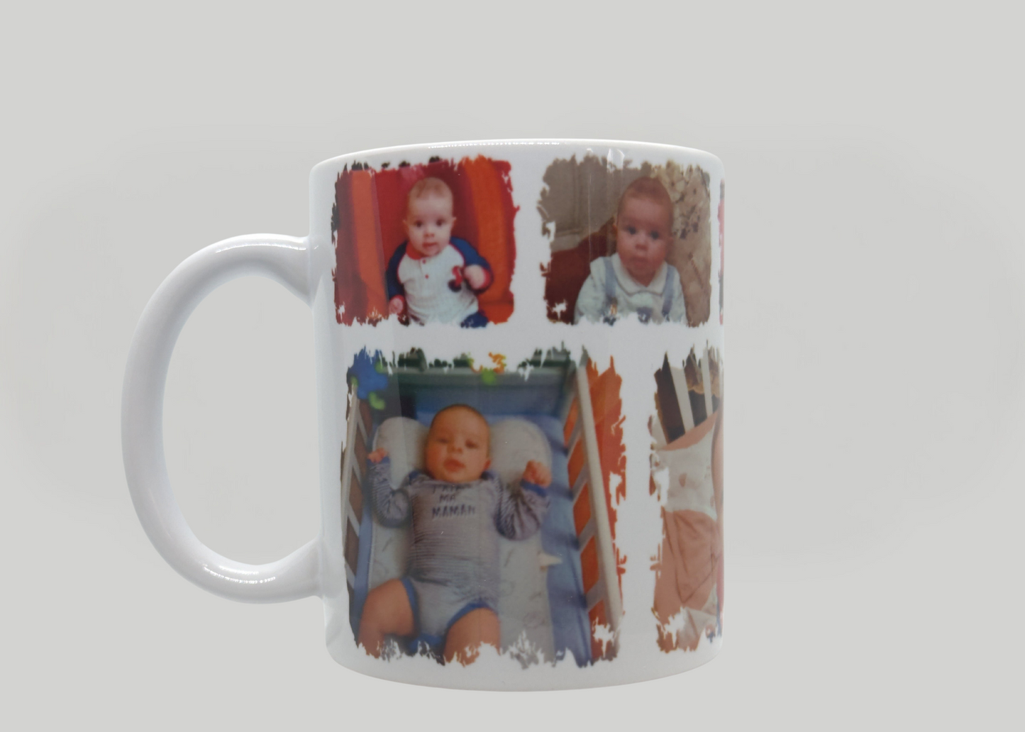 Custom Personalised Photo Collage Mug