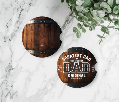Greatest Dad  - Father's Day Car Coasters