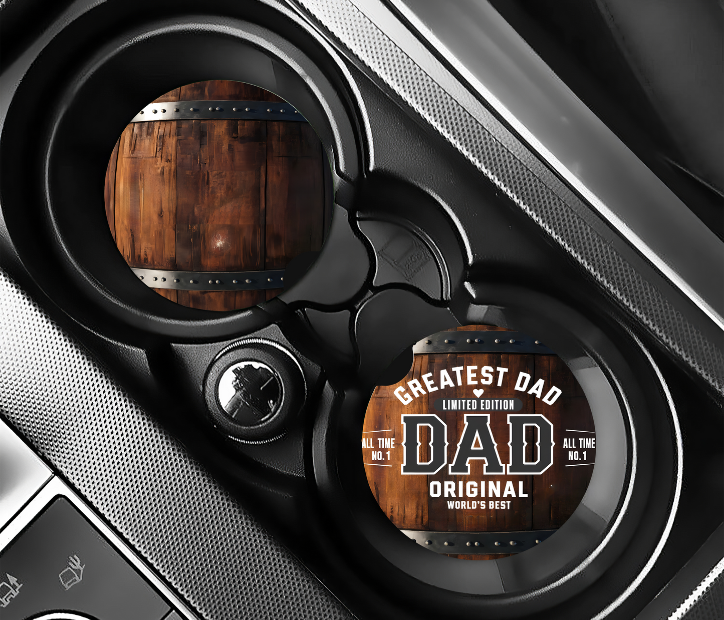 Greatest Dad  - Father's Day Car Coasters