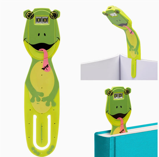 Frog Flexilight Rechargeable Led 2 in 1 Book Light/Bookmark