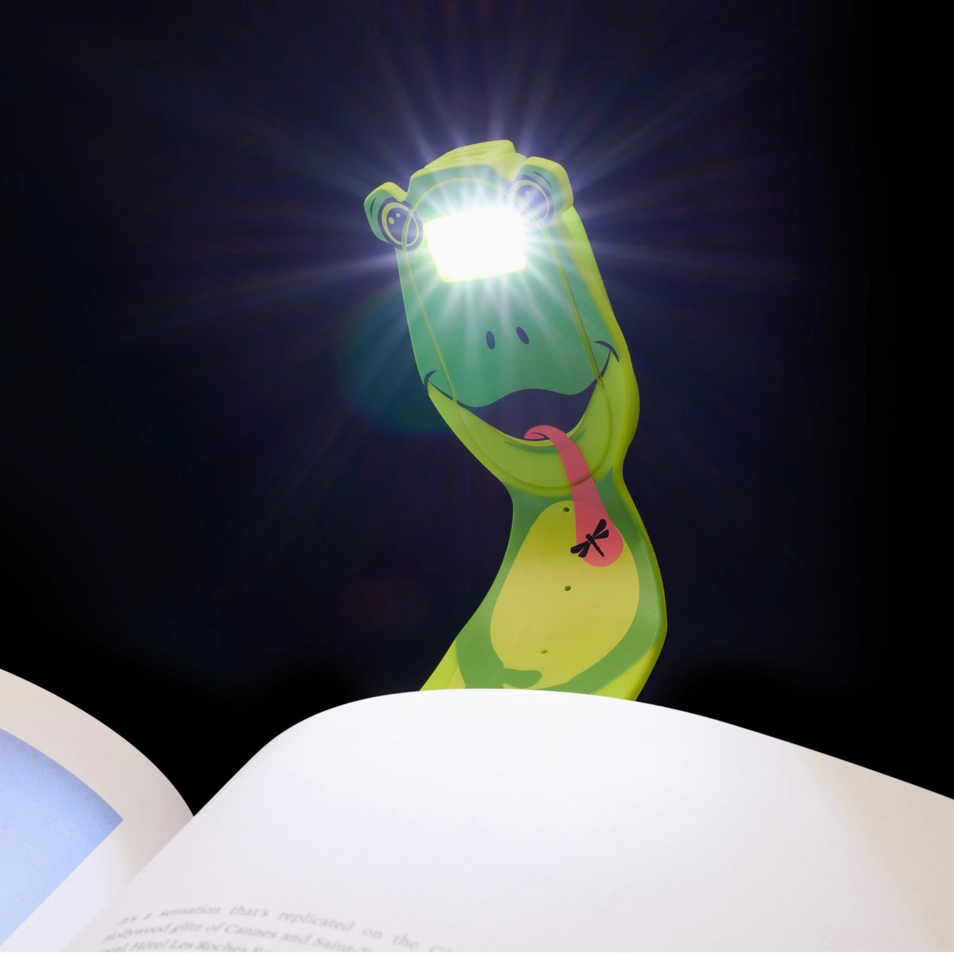 Frog Flexilight Rechargeable Led 2 in 1 Book Light/Bookmark