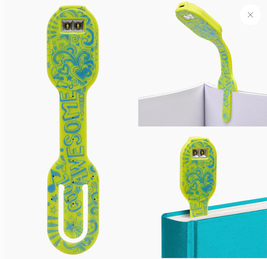 Awesome Doodle Flexilight Rechargeable Led 2 in 1 Book Light/Bookmark