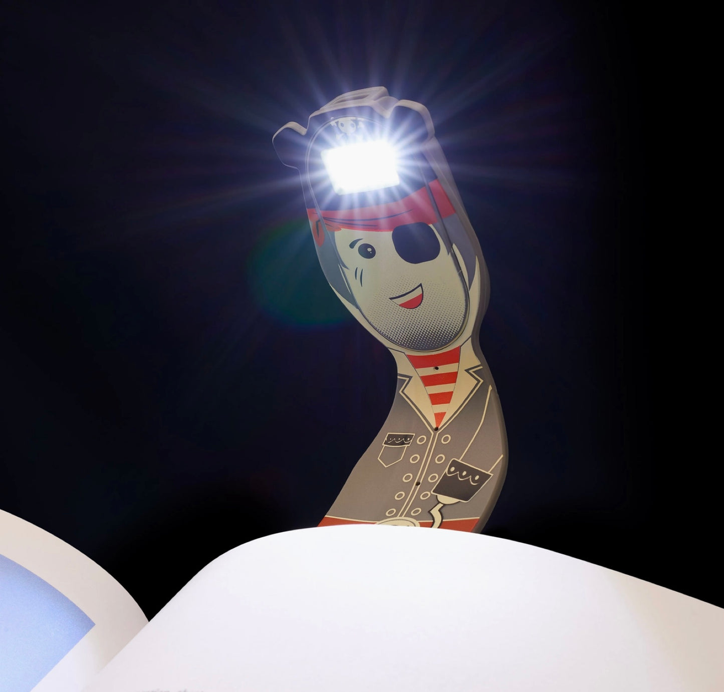 Pirate Flexilight Rechargeable Led 2 in 1 Book Light/Bookmark