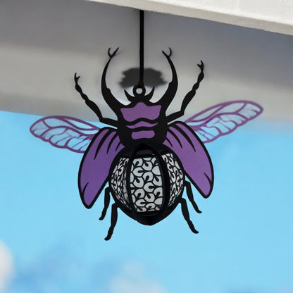 Beetle, Bee and Insect 3D Shadow Box LED Light Up Lantern