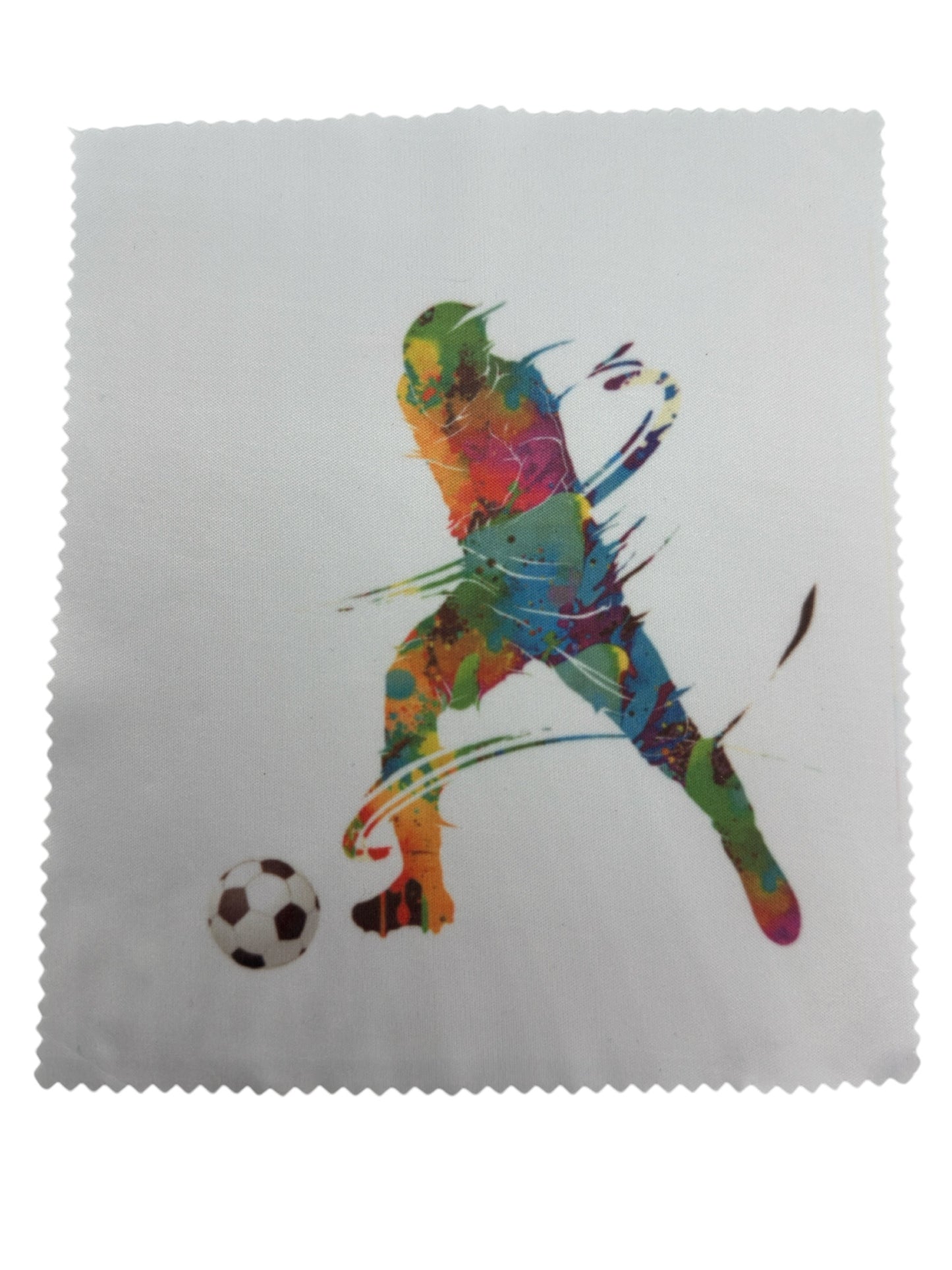 Footballer Glasses and Lens Cleaning Cloth