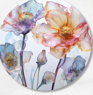 3D Floral Coasters